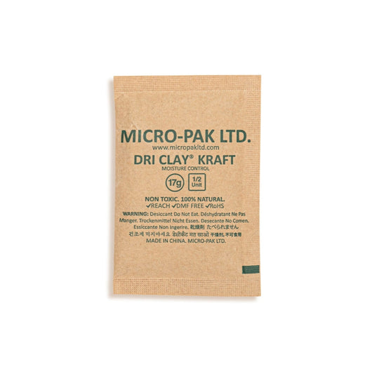Micro-Pak Dri Clay® Kraft Desiccant (17 gram)