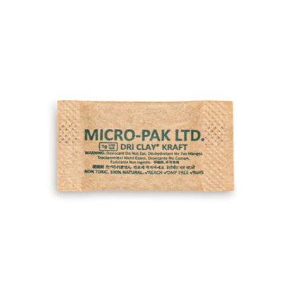 Micro-Pak Dri Clay® Kraft Desiccant (1 gram)
