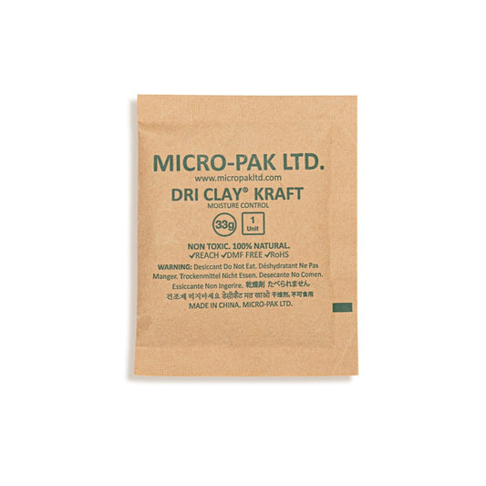 Micro-Pak Dri Clay® Kraft Desiccant (33 gram)
