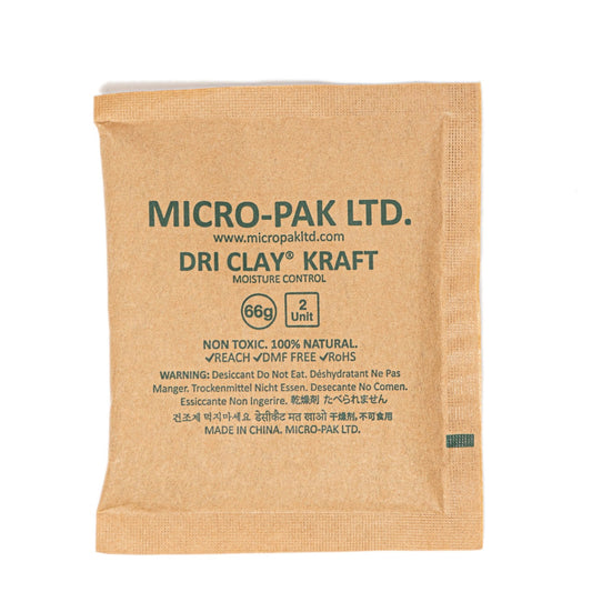Micro-Pak Dri Clay® Kraft Desiccant (66 gram)