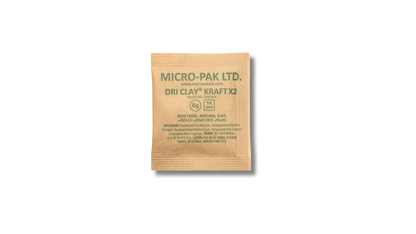 Micro-Pak Dri Clay® Kraft X2 Desiccant (6 gram)